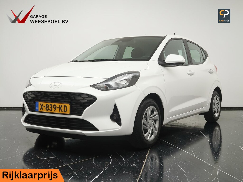 Hyundai i10 1.0 Comfort - Navigatie via Apple Carplay/Android Auto - Cruise control - All Season banden - Fabrieksgarantie tot 01-2029