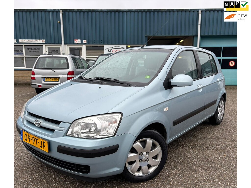 Hyundai Getz 1.3i GL Cool | 5 Drs | 13 Maanden APK | Airco | Trekhaak | Schermpje met bluetooth | Lage KM Stand NAP |