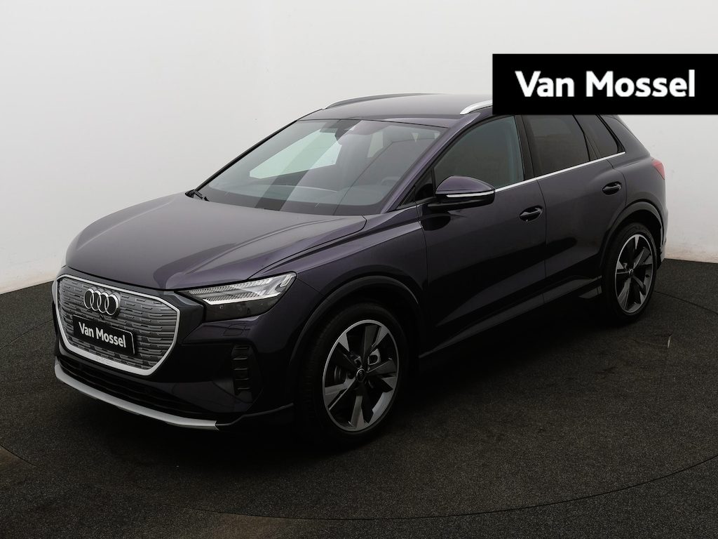 Audi Q4 e-tron 45 quattro Advanced Edition 82 kWh 286 PK | Automaat | Stoelverwarming | Assistentiepakket plus | Comfortpakket plus | Adaptive Cruise control | Audi Smartphone interface | Klimaatregelingpakket | Matrix-LED koplampen |