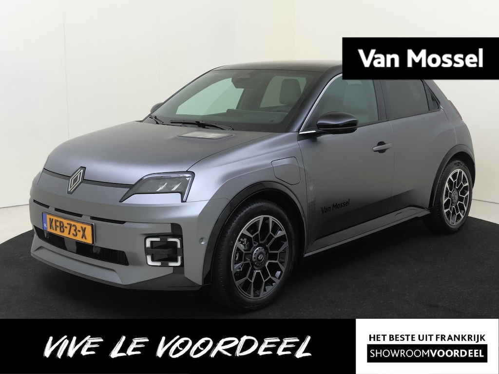 Renault R5 comfort range Roland-Garros 52 kWh | Draadloze Apple & Android Carplay | WLTP 410 km | Navigatie| Parkeersensoren & Achteruitrijcamera | Adaptieve Cruise & Climate Control | Harman Kardon Audio Systeem |