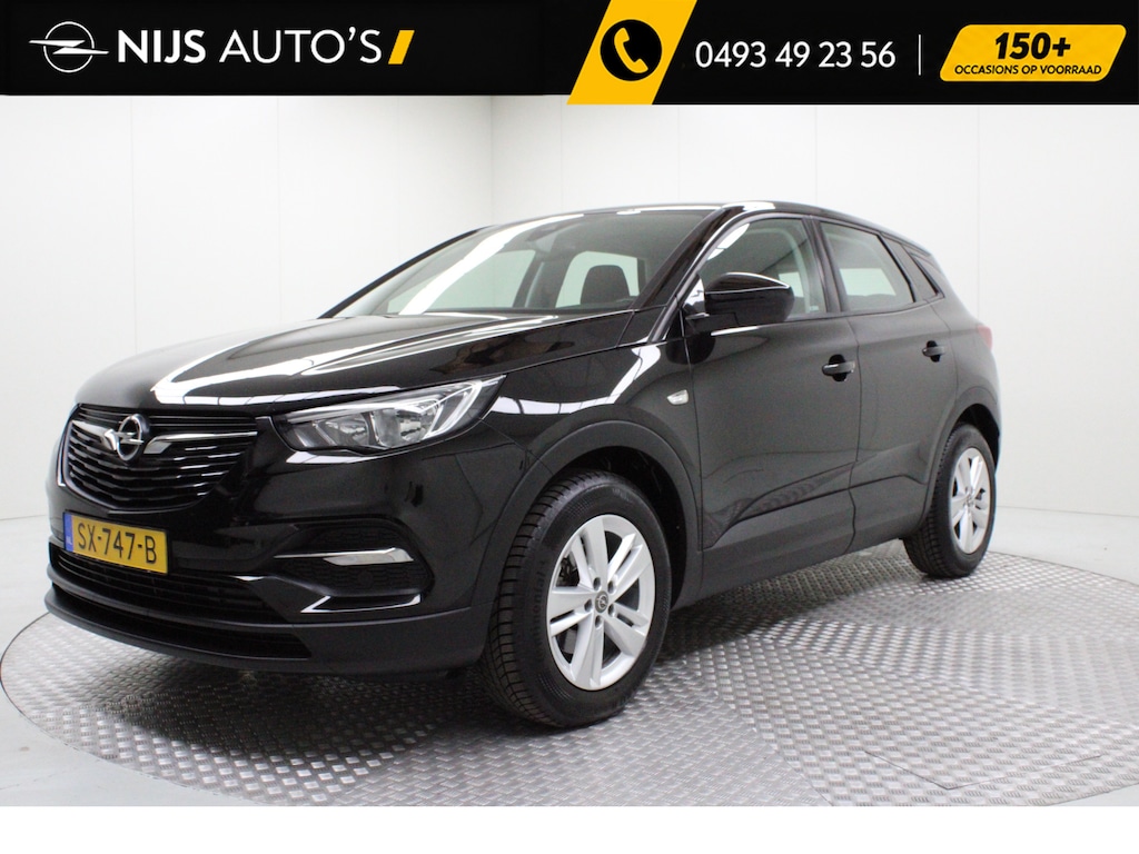 Opel Grandland X 1.2 Turbo Online Edition | automaat | airco | navi | pdc v/a | carplay | cruise | bluetooth | electr. inklapbare spiegels