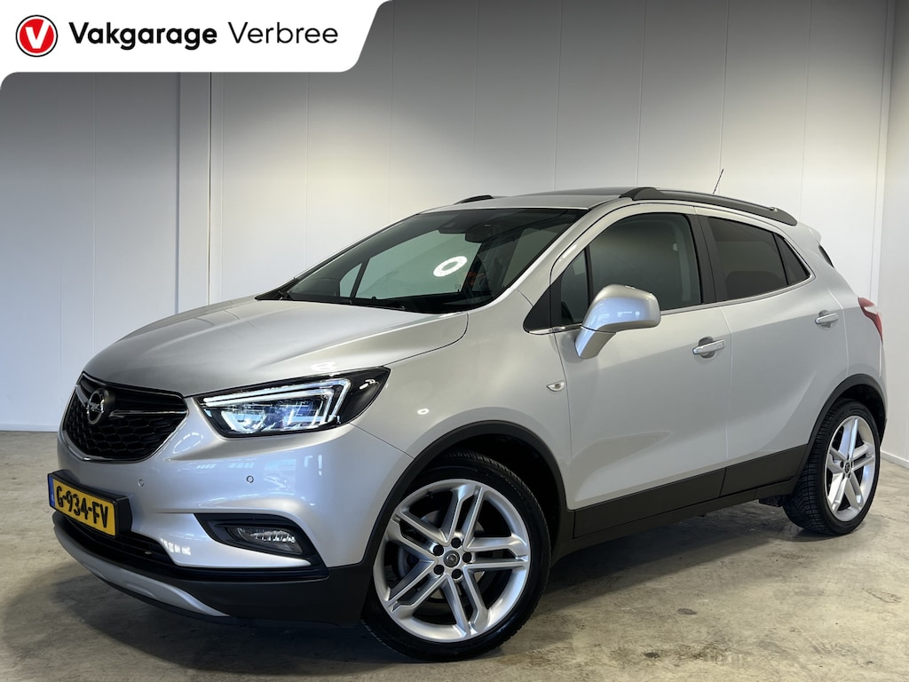 Opel Mokka X 1.4 Turbo Black Edition | Navigatie/Android/Apple Carplay | Stoel + Stuur verw. | Comfortstoelen Leder | Schuifdak | LMV 18" | Cruise Control | DAB | PDC V+A | Camera | Climate Control