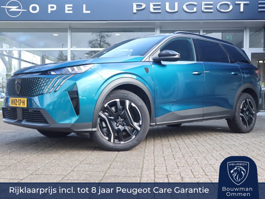 Peugeot 5008 SUV GT Plug-in Hybrid 195pk e-DCS7 Automaat, Rijklaarprijs, Adaptieve cruise control Stoel- en stuurverwarming Elektrische kofferklep Trekhaak