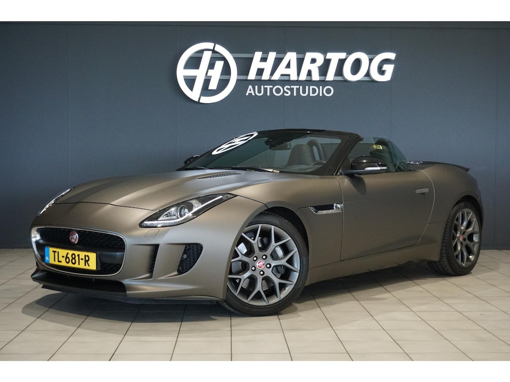 Jaguar F-Type 3.0 V6 Convertible 340PK / DODEHOEK / KEYLESS / LEDER /