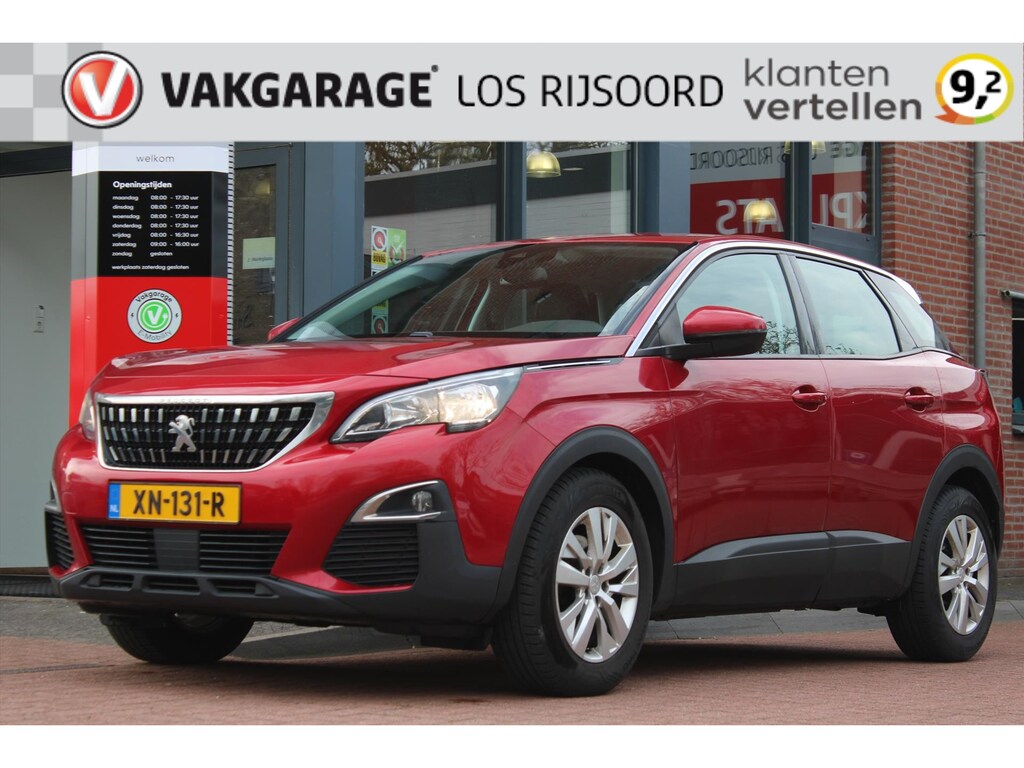 Peugeot 3008 1.2 PureTech *Executive* | Carplay | Cruise & Climate Control | Navigatie | PDC | Bluetooth | Leder | Orig.NL |