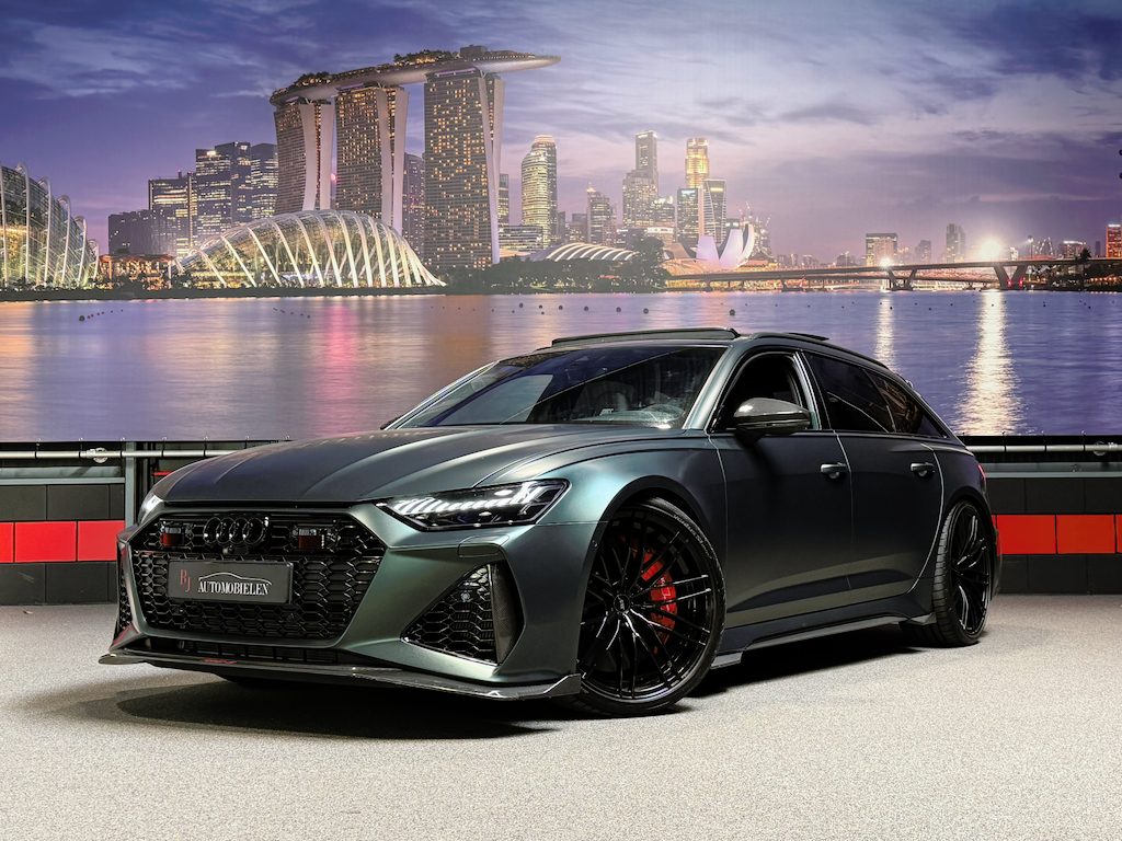 Audi RS6 Avant RS 6 TFSI RS6-S ABT 700PK |3D B&o|4WS|Keramisch|NightVision|Carbon|Full opt.