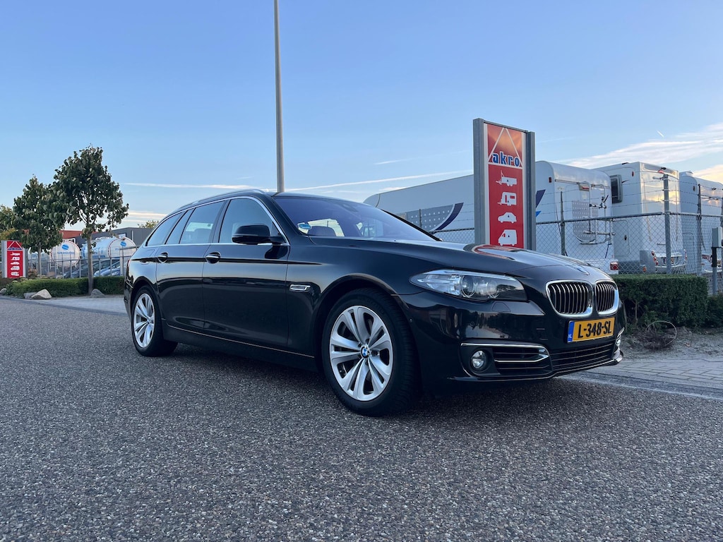 BMW 5-Serie Touring 535xd M Sport Edition | BMW Individual | PANO | Head-UP | Elek. wegklapbare trekhaak | Lederen bekleding | Cruise Control | Dashcam 360