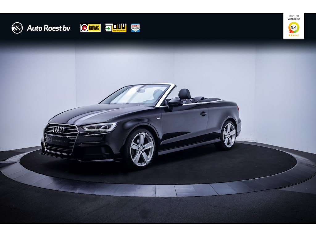 Audi A3 Cabriolet 35TFSI 150Pk S-Line FULL LED | CARPLAY | STOELVERW | CLIMA | NAVI | SPORTSTOELEN | PDC V+A | LMV 18''