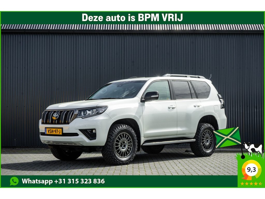 Toyota Land Cruiser 2.8D-4D | 204 PK | 4X4 | Vol Opties | Automaat | Luchtvering | 360° camera | Adapt.Cruise | Stoelverw. & -koeling | LED