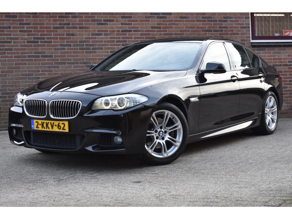 BMW 5-Serie 520i High Executive M Sport '13 Xenon Leder M Pakket Clima Navi Cruise Inruil mogelijk