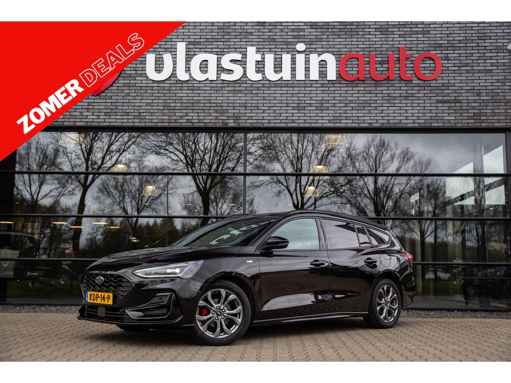 Ford Focus Wagon 1.0 EcoBoost Hybrid ST Line , Adap. cruise, B&O, Winterpack, Camera 155 PK!