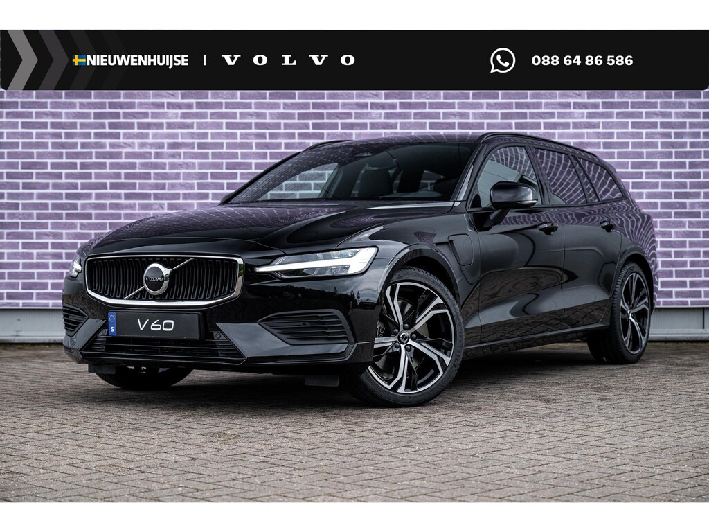 Volvo V60 2.0 T6 Plug-in hybrid AWD Essential | Adaptive Cruise Control | Getint Glas | Zwarte hemelbekleding | Stoelverwarming Voor & Achter | Stuurverwarming | 19" |