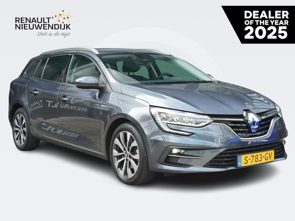 Renault Megane Estate 1.6 Plug-In Hybrid 160 Techno AUTOMAAT / DEALER OND. / NAVI / CAMERA / PDC / LED / DAKRAILS / PRIV GLASS / CRUISE / APPLE CARPLAY / ANDROID AUTO / DAB / 17'' LMV