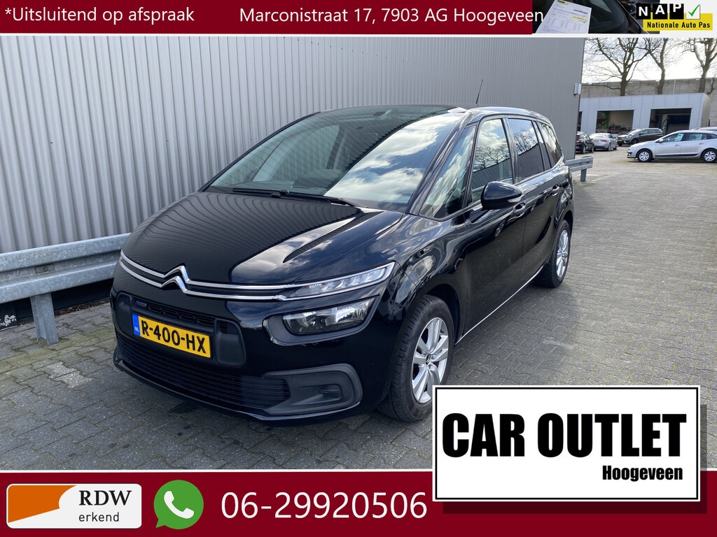 Citroën C4 Grand Picasso 1.2 PureTech Start Clima, Pano, CC, PDC, LM, Trekh, nw. APK – Inruil Mogelijk –