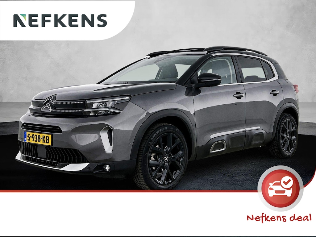 Citroën C5 Aircross 1.2 Shine 130pk Automaat | 1ste Eigenaar | Elektrische Bestuurdersstoel | Schuif-/Kanteldak | Elektrische Klep | Navigatie | Adaptieve Cruise Control | Stoelverwarming | 19"LMV | Full-LED | Apple Carplay/Android Auto |