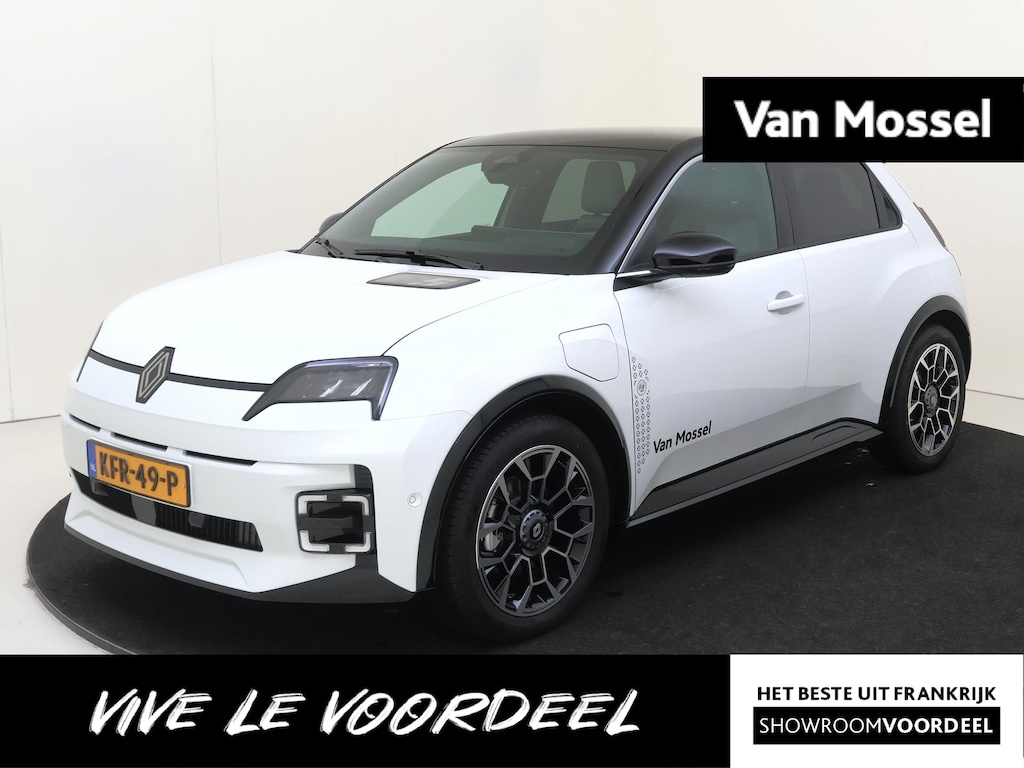 Renault R5 comfort range Roland-Garros 52 kWh | Pack Harman Kardon premium sound | Pack Safety & Advanced Driving Assist | All Weather banden | Beschikbaar vanaf Oktober 2026