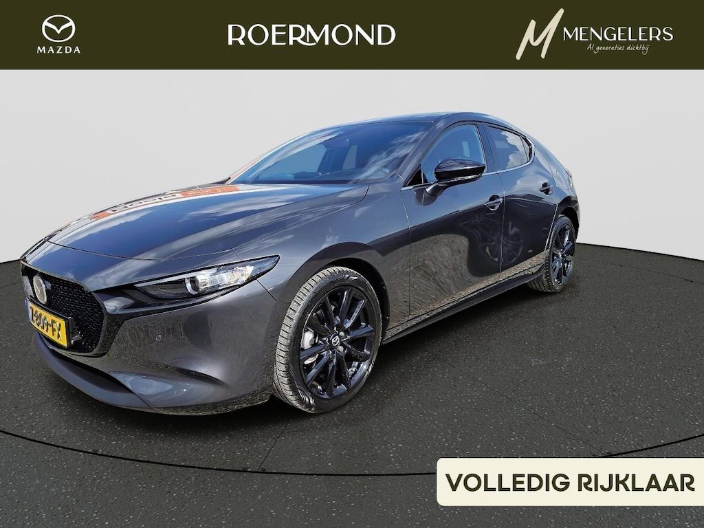 Mazda 3 2.0 e-SkyActiv-X M Hybrid 186 PK Homura | NL-Auto | Geen Afleverkosten | Camera | Climate Controle | Adaptieve Cruise Control | Stoel Verwarming | LM-velgen | Parkeersensoren | 1e Eigenaar |