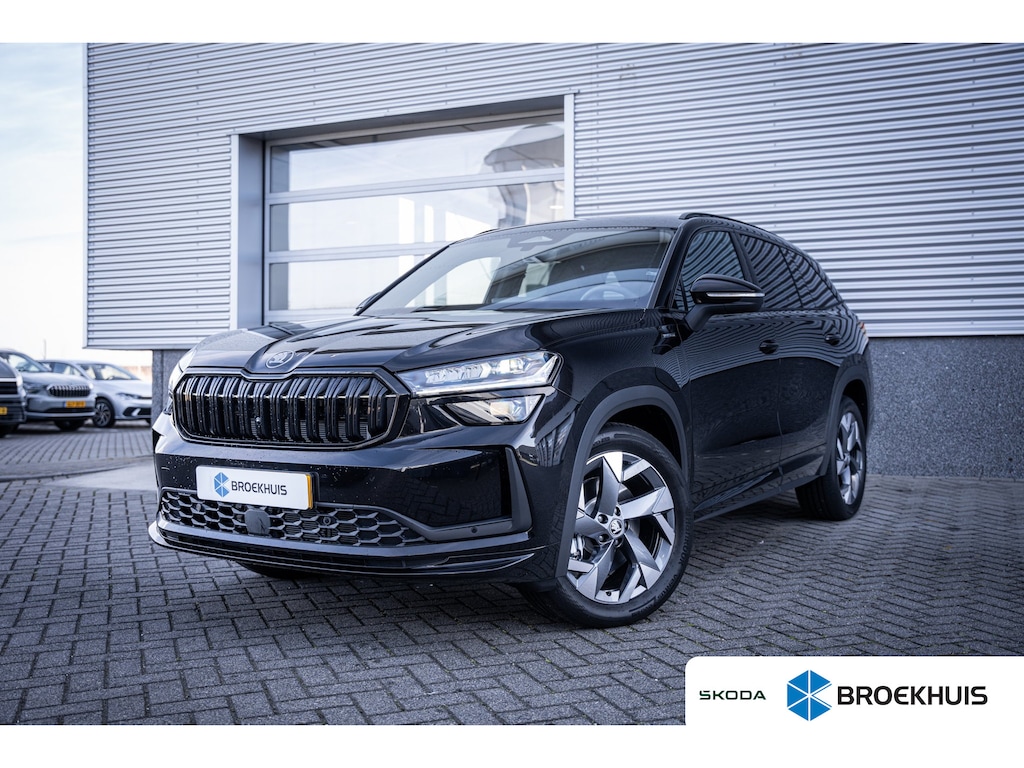 Skoda Kodiaq 1.5 TSI PHEV Sportline Business | Achteruitrijcamera | Trekhaak uitklapbaar | Voorstoelen verwarmd