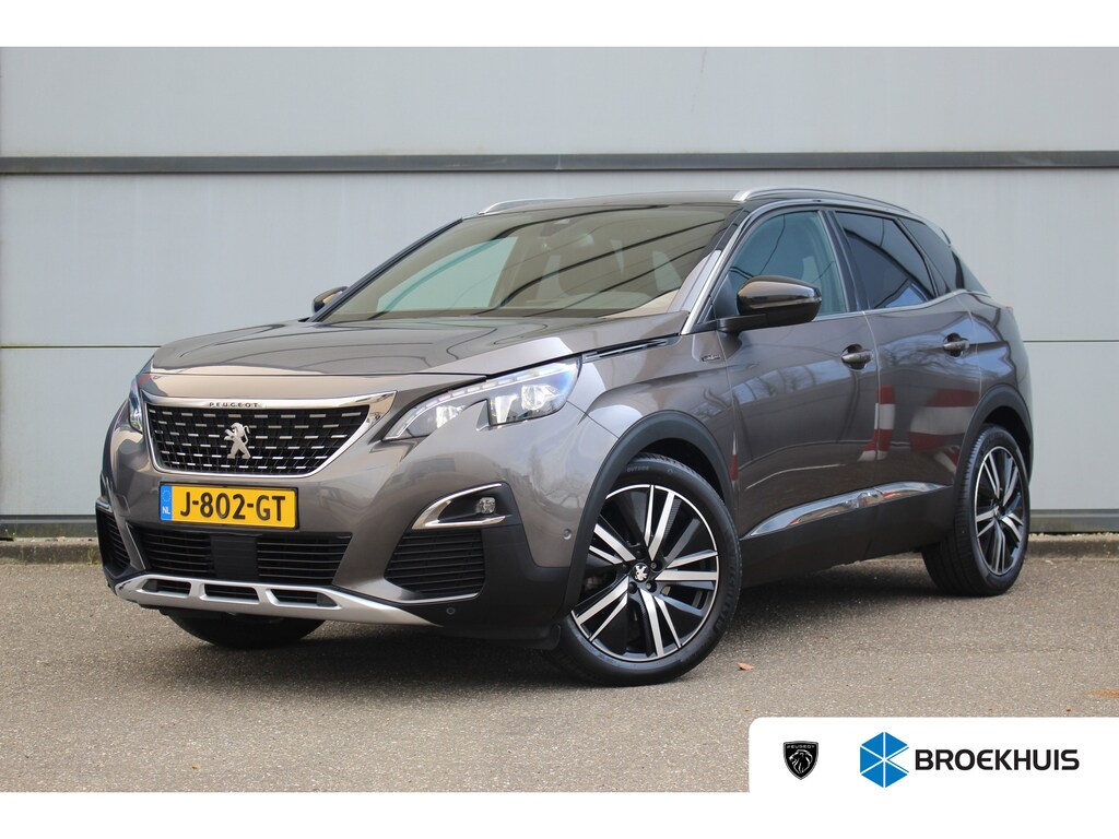 Peugeot 3008 1.2 GT Line Avantage Aut. | Elec. Achterklep | Camera | Pdc | Navi | Cruise | Carplay | | Achterbank in delen neerklapbaar | Afwijkende dakkleur | Alarm klasse 1(startblokkering)| Elec. Achterklep | Camera | Pdc | Navi | Cruise | Carplay |