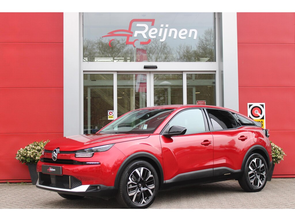 Citroën C4 C4 1.2 HYbrid 145PK MAX | HEAD UP DISPLAY | CAMERA VOOR + ACHTER | NAVIGATIE | DRAADLOZE TELEFOONLADER | FULL LED KOPLAMPEN | DRAADLOZE APPLE CARPLAY/ANDROID AUTO | 18" LICHTMETALEN VELGEN | ADAPTIVE CRUISE CONTROL | CLIMATE CONTROL | LEDEREN BEKLEDING | DAB+ RADIO | KEYLESS ENTRY/START |