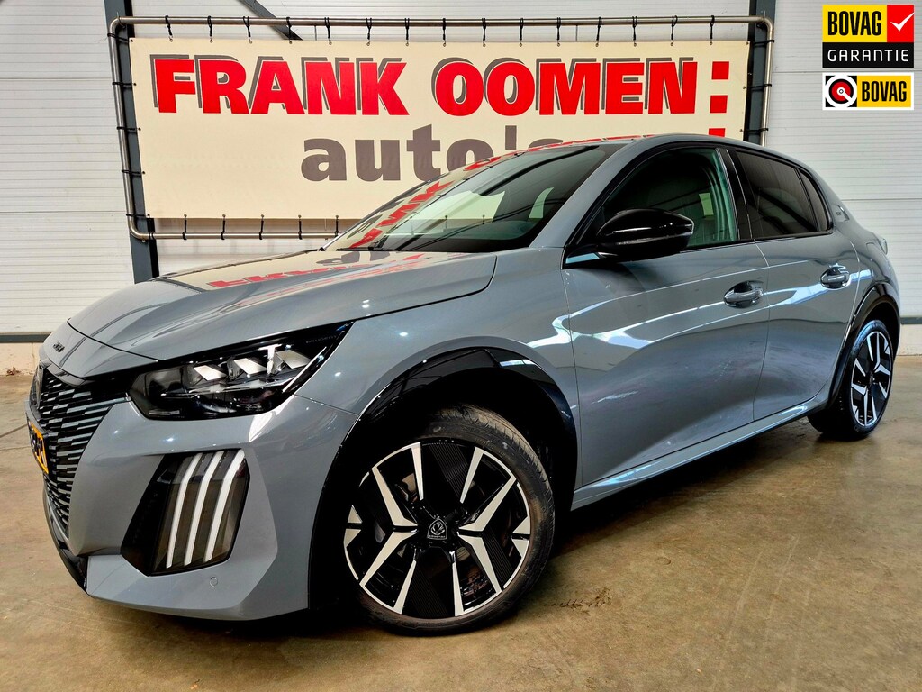 Peugeot 208 1.2 PureTech 100PK GT + 3D Digital Cockpit|Sfeerverl.|Keyless|Navi|Apple|Android|Camera|LED|Climate|Cruise|17"LMV