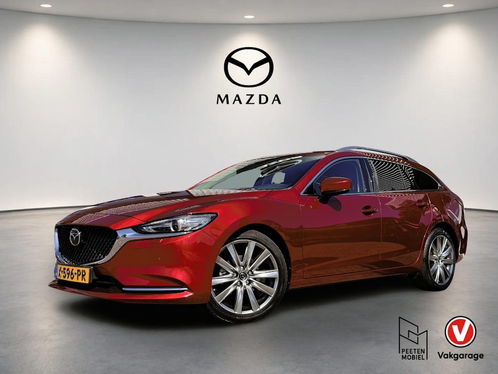 Mazda 6 Sportbreak 2.0 SkyActiv-G 165 Exclusive-Line | MEMORY STOELEN | STOEL VENTILATIE | 360 CAMERA |