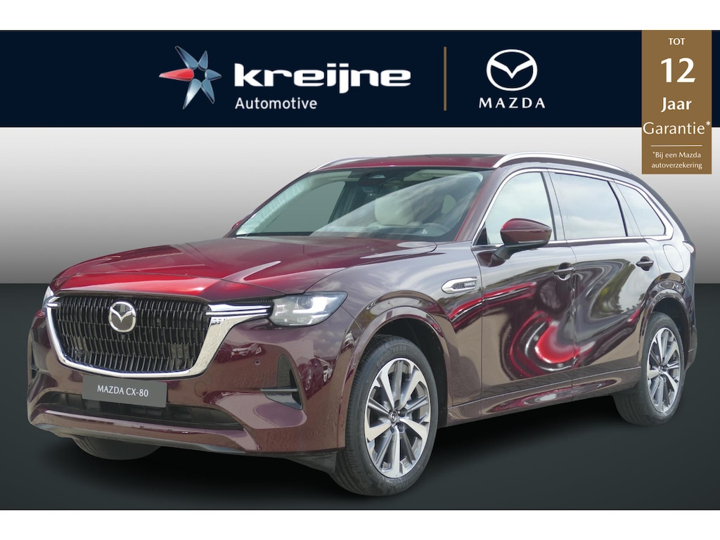 Mazda CX-80 2.5 e-SkyActiv PHEV Takumi Plus 6p. | FULL OPTION | 6 Persoons | Voorraad | RIJKLAARPRIJS!