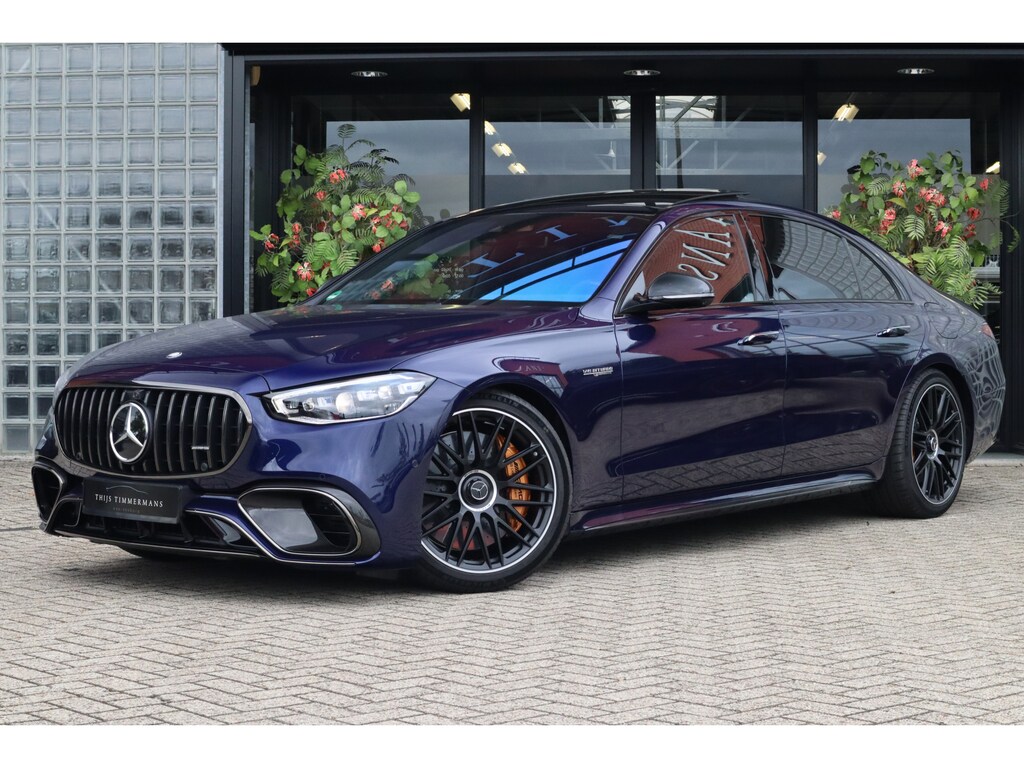 Mercedes-Benz S-klasse AMG 63 S E Performance | Keramisch, Burmester High End 4D, Carbon in/ex, Entertainment, Massage, Rij-ass. Plus pakket, Leder Exclusief, Driver's Package, Zitklima