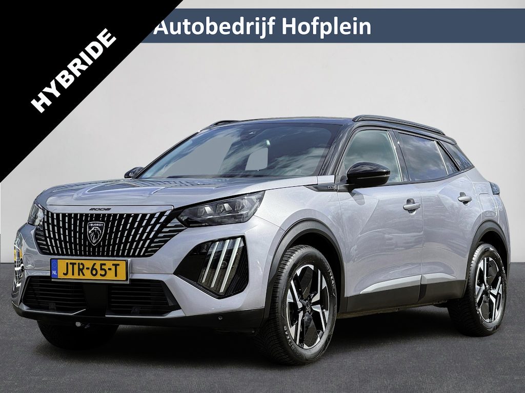 Peugeot 2008 1.2 Hybrid 145 GT | Automaat |145PK | Airco-Ecc | LM-Velgen | PDC | Navigatie | Camera | Cruise | Carplay | DAB | ( Vestiging - Vianen Tel:0347-371248 )