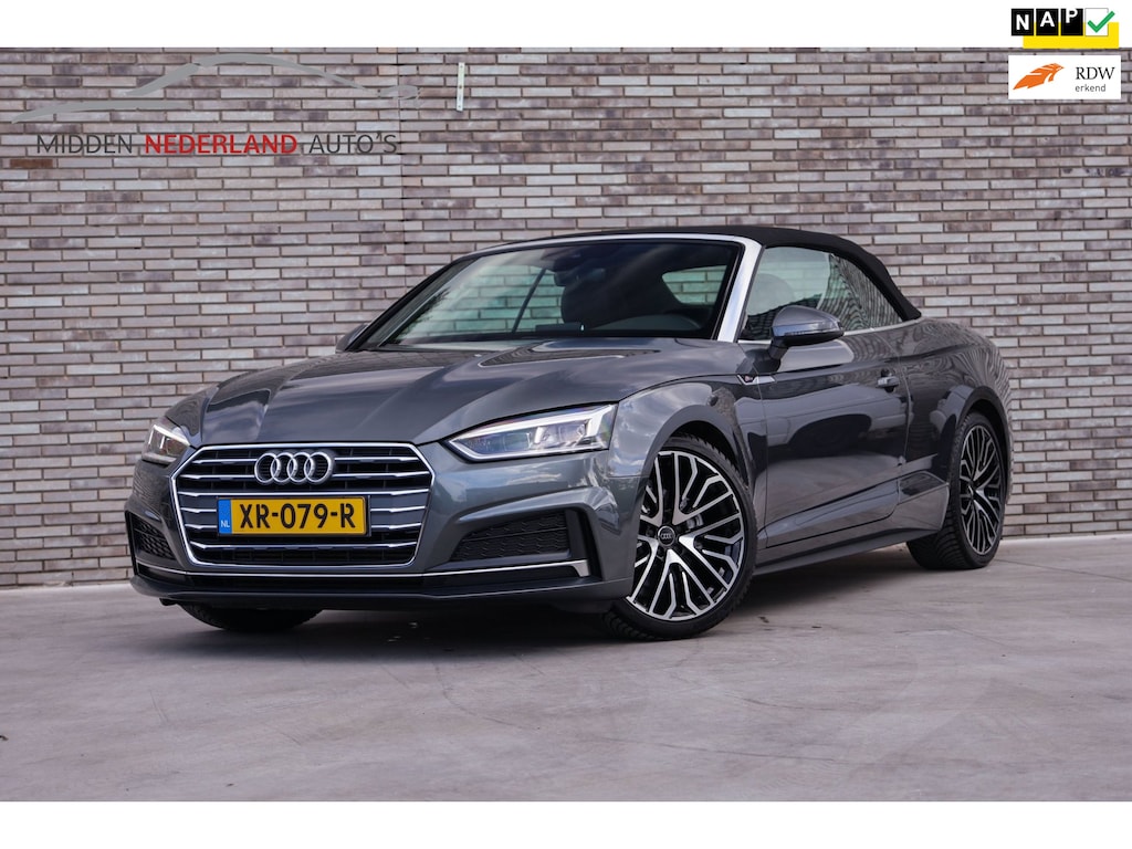Audi A5 Cabriolet 2.0 TFSI MHEV Sport S Line Edition * AIRSCARF * CARPLAY * DEALER ONDERHOUDEN *