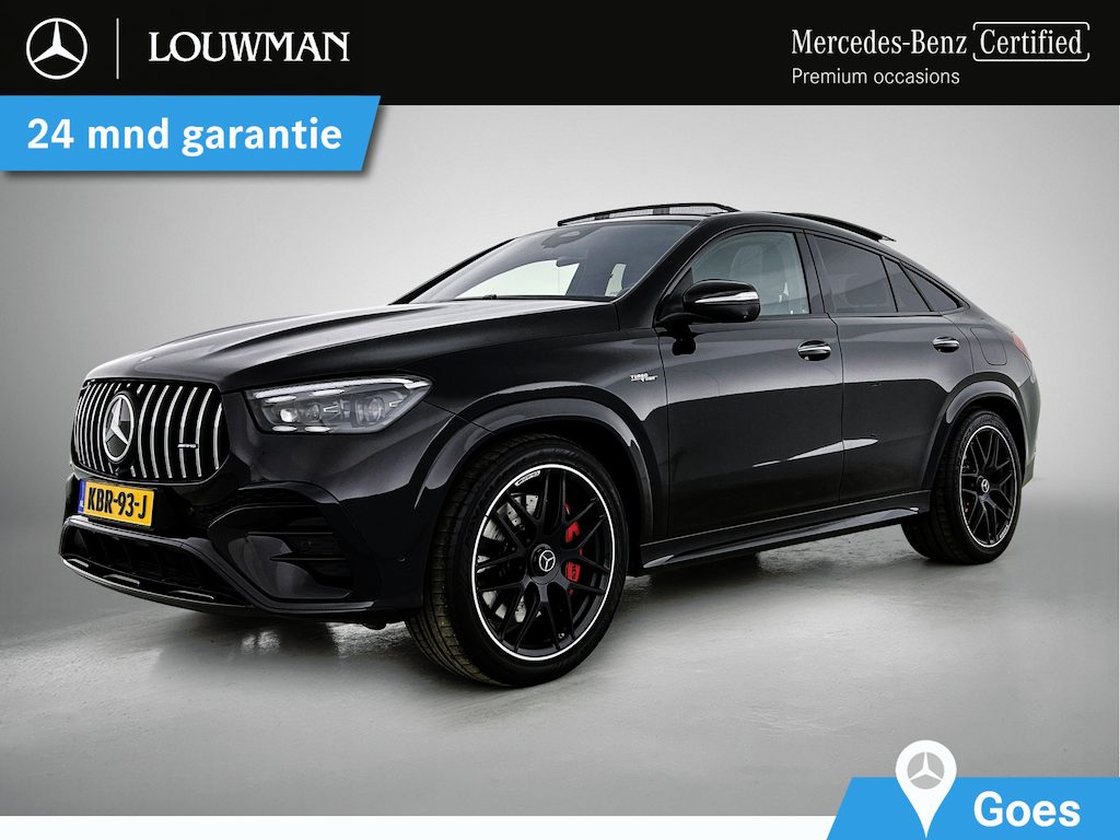 Mercedes-Benz GLE Coupé 53 Hybrid 4MATIC+ Trekhaak | Alarm Klasse 3 | Panorama Schuif-Kanteldak | Night Pakket | 22 Inch AMG Velgen | Airmatic Inclusief 24 maanden MB Certified garantie voor Europa.