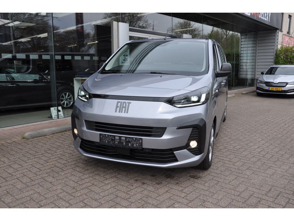 Fiat e-Scudo L3 DC 75 kWh Uniek in NL. DUB CABINE Full Options Bouwvak Deal