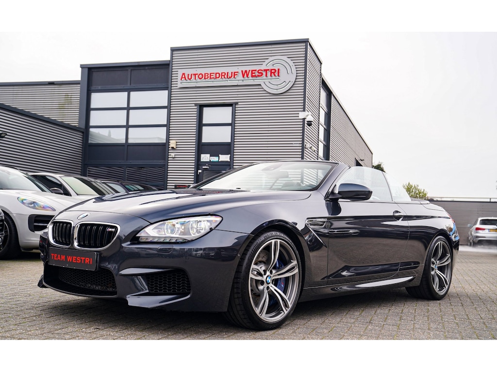BMW M6 6-serie Cabrio | Carbon | 360 cam | Head up Display | Luxe Leder | Memory stoelen | LED koplampen | Dynamisch onderstel |