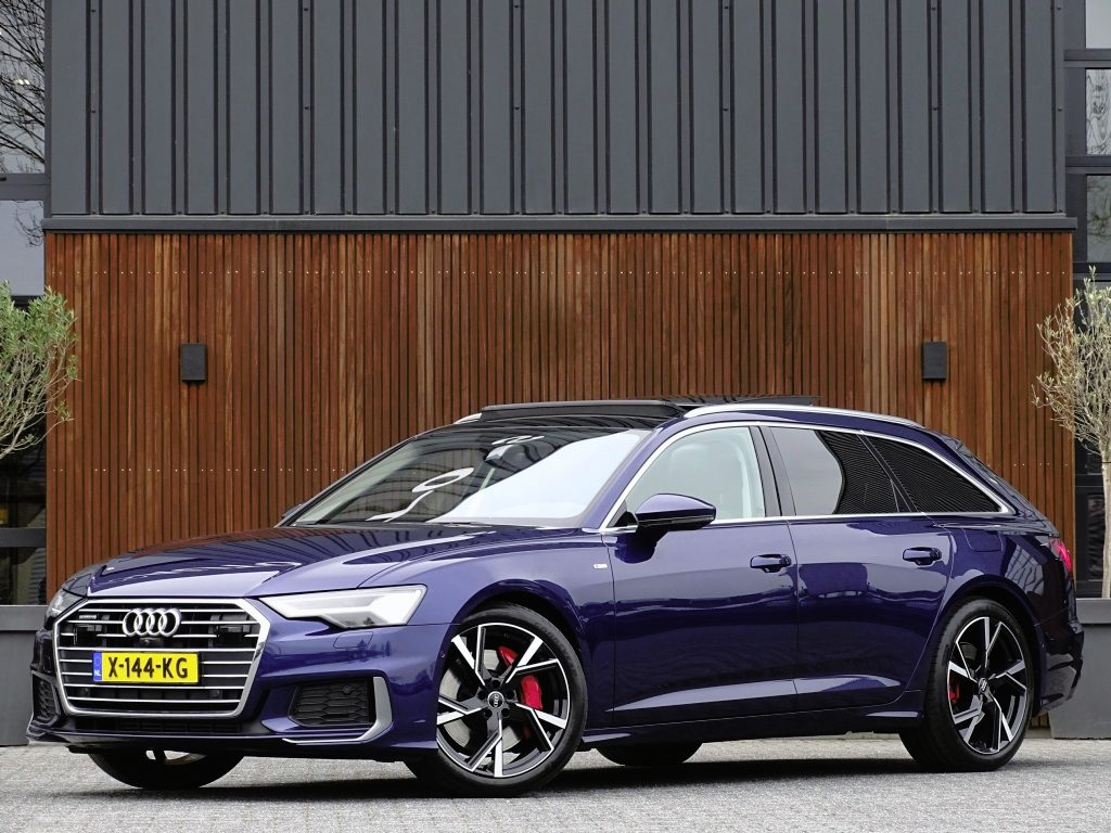 Audi A6 Avant 55 TFSIe 367PK Quattro / S6 Edit / Pano / Matrix / 360° / carbon