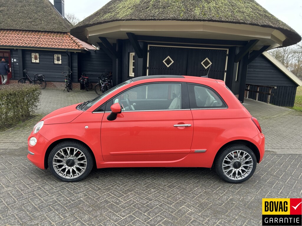 Fiat 500 0.9 TwinAir Turbo Collezione Airco Cv Navi App Pano Nap