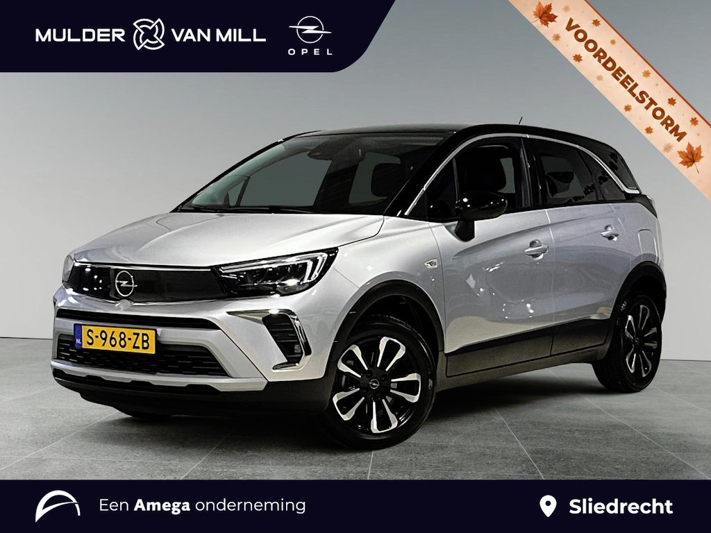 Opel Crossland Elegance 1.2 Turbo 110pk | CAMERA | AGR-STOEL | TWO-TONE! | ANDROID AUTO / APPLE CARPLAY | LAGE KM-STAND! | ISOFIX | NAVI BY APP |