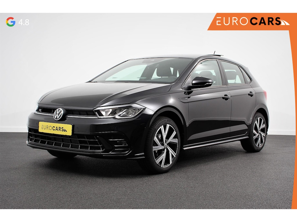 Volkswagen Polo 1.0 TSI DSG R-Line Panorama dak Navigatie App Connect Climate Control DAB LED Parkeer sensoren Camera Cruise control adaptieve