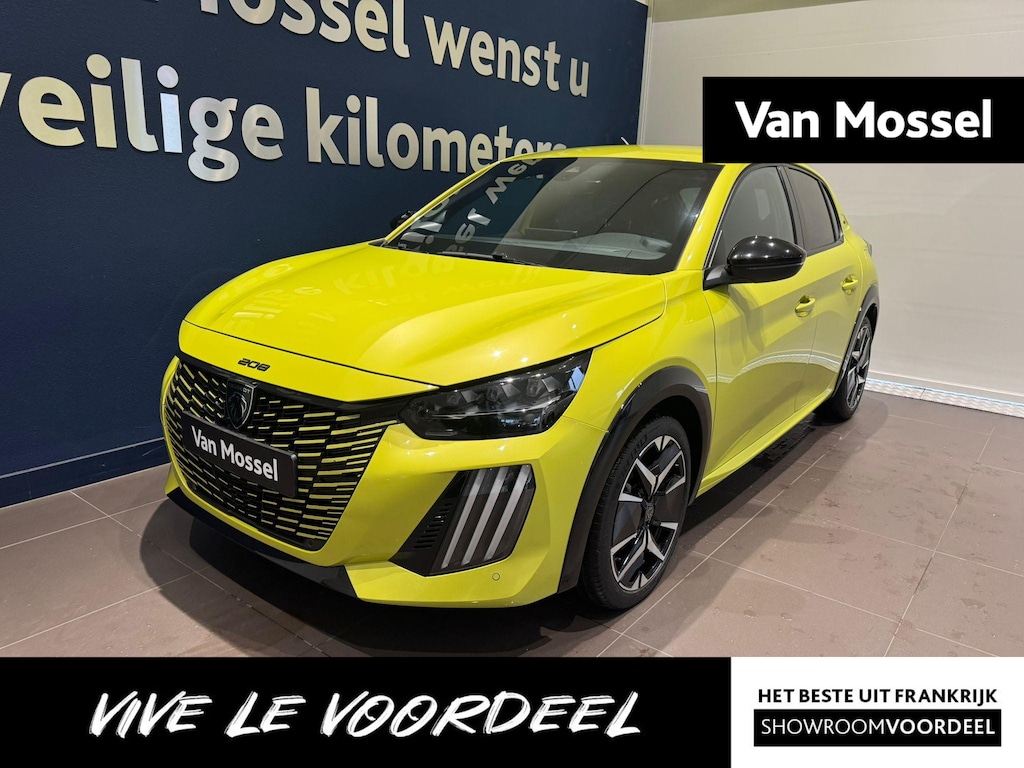 Peugeot 208 1.2 Hybrid 110 e-DCS6 GT | 3D-Cockpit | 360° Camera | Adaptieve Cruise Control | Sfeerverlichting
