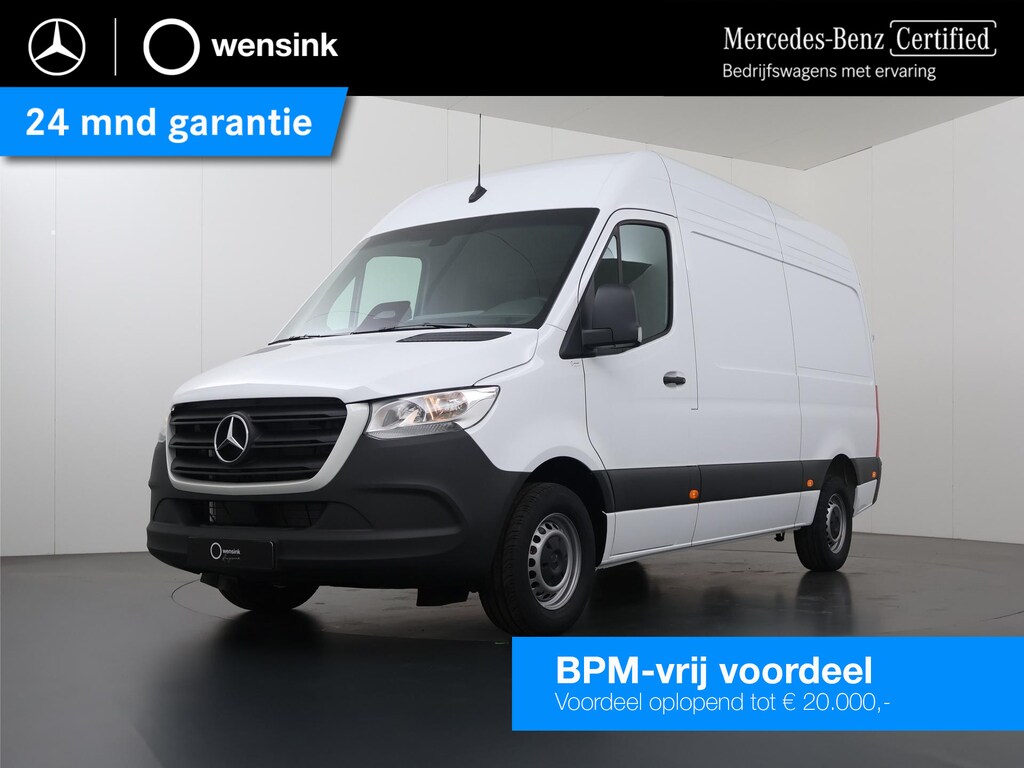 Mercedes-Benz Sprinter 317 CDI | L2 H2 | Aut. | RWD | PRO | BPM VRIJ! | 3500 KG AHW | CARPLAY | ANDROID AUTO | 3-ZITS | CRUISE | CAMERA | AIRCO | SPOORASSISTENT | DODEHOEKDETECTIE |
