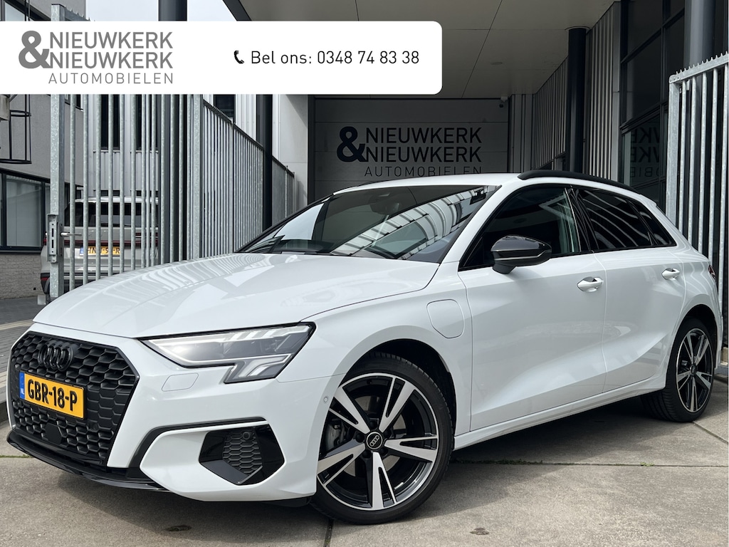 Audi A3 Sportback 40 TFSI e Advanced Edition Hybrid | LEDER | TREKHAAK | CAMERA | CARPLAY/ANDROID | NAVI | PDC V+A | LMV 18'' | ADAPTIVE CRUISE CONTROL | CLIMATE CONTROL | STOELVERWARMING | VIRTUAL COCKPIT | LED | KEYLESS | DAB | BLUETOOTH