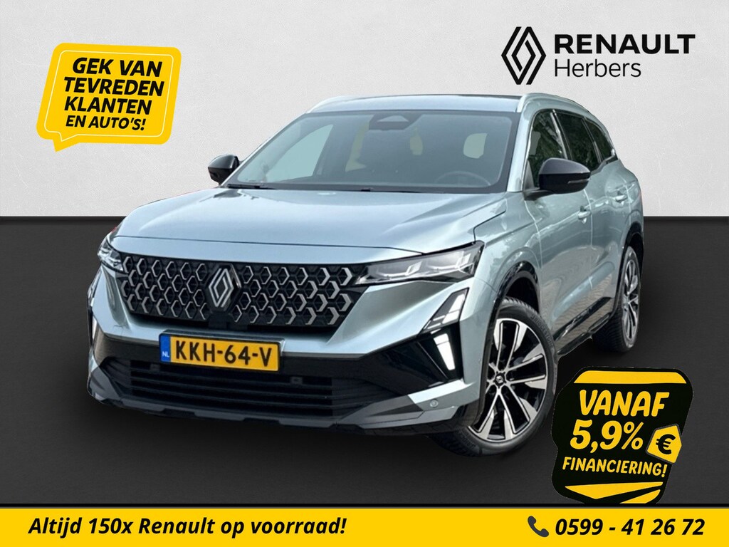 Renault Espace E-Tech full hybrid 200 techno 7p. NIEUW MODEL / 7 STOELEN / VELE OPTIES