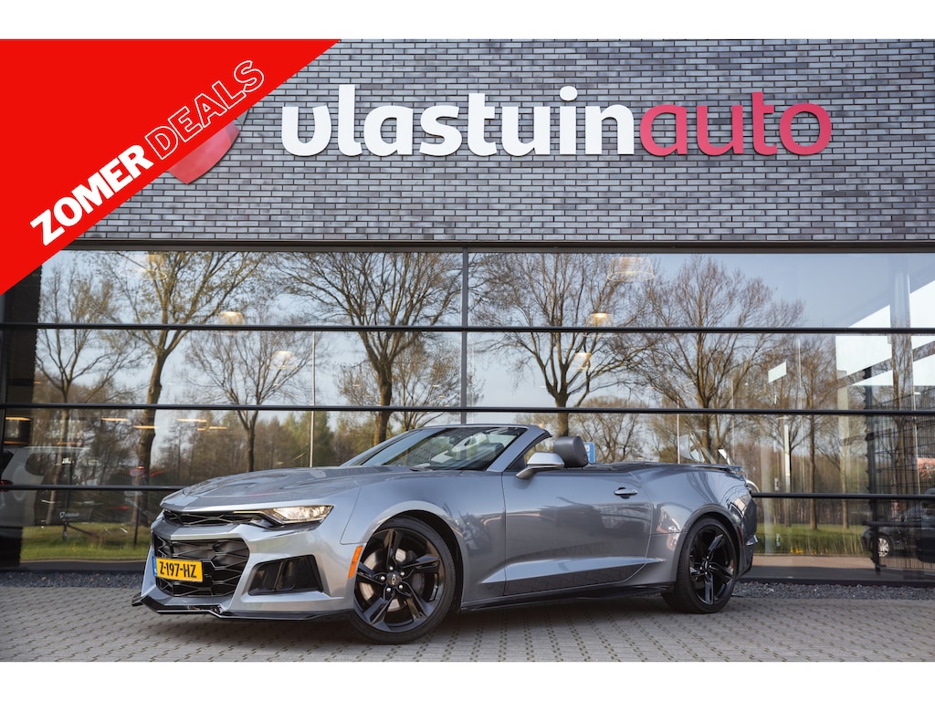 Chevrolet Camaro Convertible 6.2 V8 Touring , BOSE, Stoelverwarming/ventilatie, Camera, CarPlay, Stuurverwarming