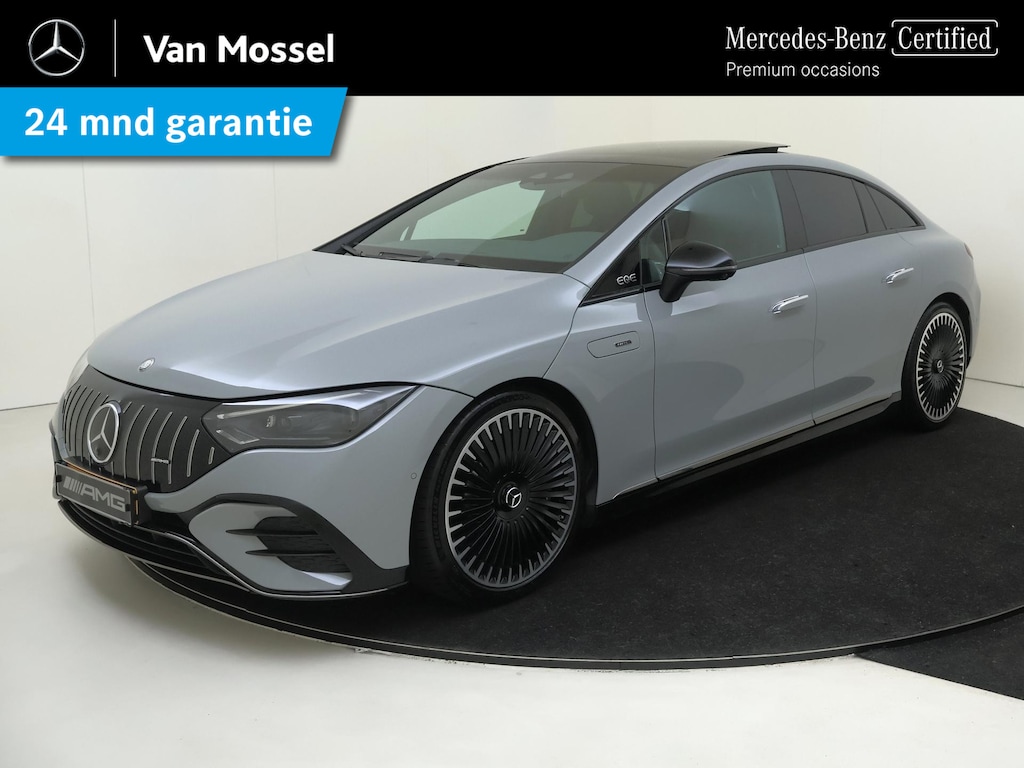 Mercedes-Benz EQE AMG 53 4MATIC+ 90 kWh / Panoramadak/ 21 inch/ HYPERSCREEN/ Burmester/ Carbon int.