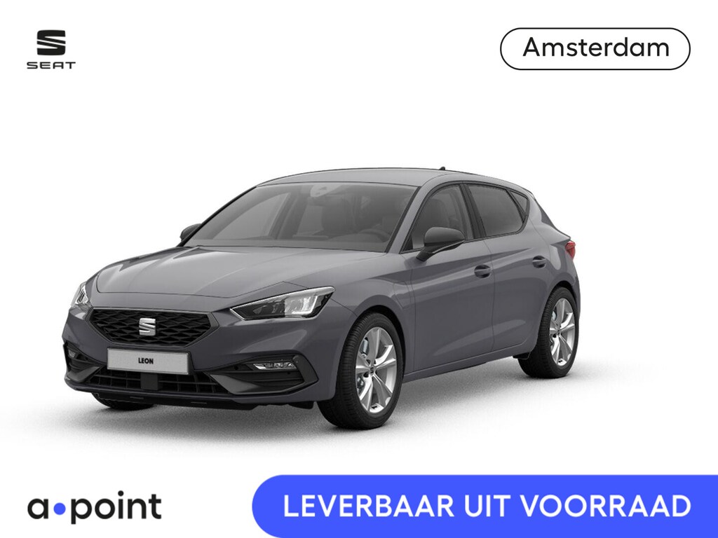 SEAT Leon 1.5 TSI e-Hybrid FR Business | Technology Pack | Verwarmbare Sportstoelen vóór + Stuurwiel verwarming | Keyless Entry | Dodehoeksensor (Side Assist)