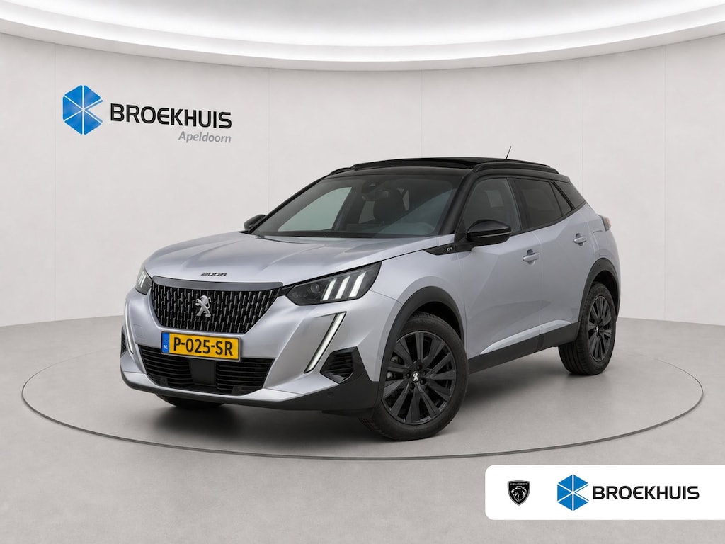 Peugeot 2008 1.2 Turbo GT Pack | Pano-dak | Focal | Alcantara | Navigatie | Climate Control | Adapt. Cruise | | Achteruitrijcamera | Airco (automatisch) | Connected services