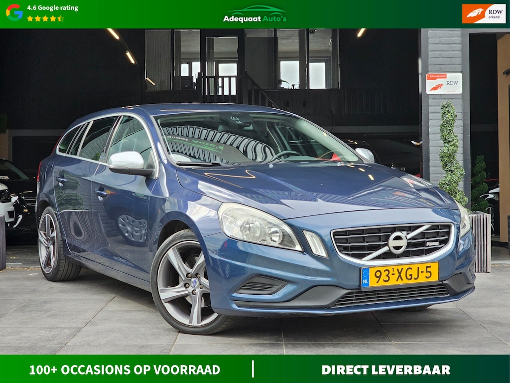Volvo V60 1.6 T3 R-Design|2e eig|NAP|AUT|PDC|Trekhaak|Cruise
