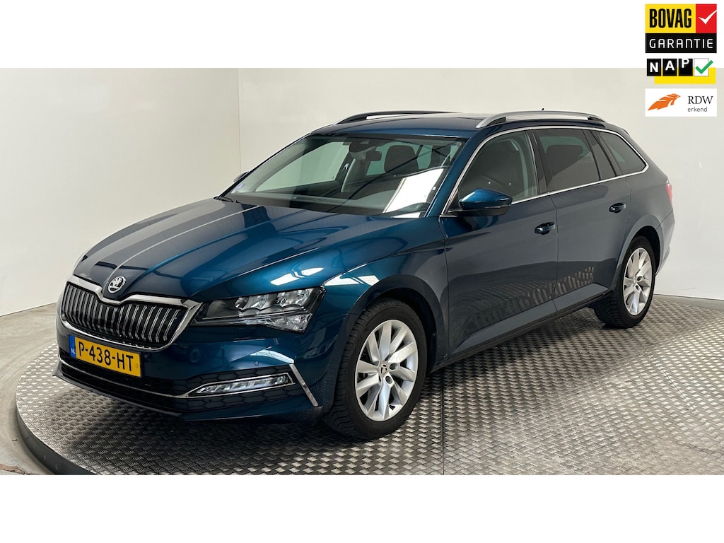 Skoda Superb Combi 1.4 TSI iV Business Edition Plus automaat navigatie stoelverwarming carplay android cruisecontrole