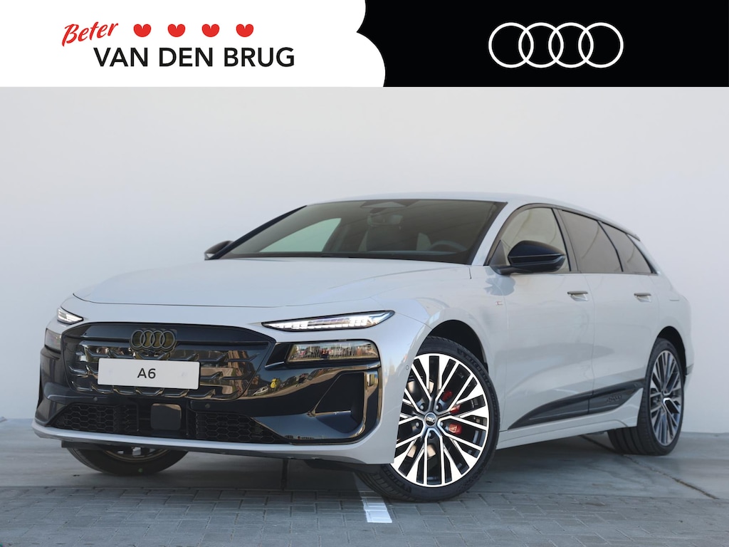 Audi A6 Avant e-tron S edition 83 kWh | 286 PK Avant | 21" veelspaaks velgen | Sportstoelen met leder/dynamica | Donker glas achter |
