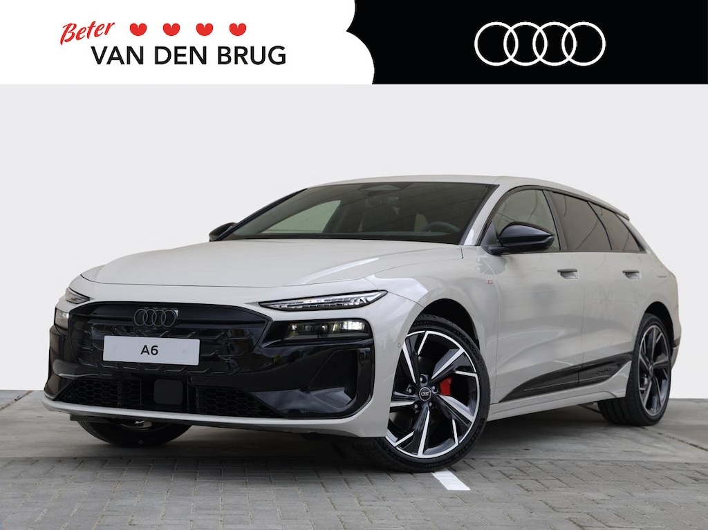 Audi A6 Avant e-tron S edition 83 kWh 286 PK Avant | Leder/Dynamica sportstoelen | Donker glas achter | Rode remklauwen | 21" lm velgen |