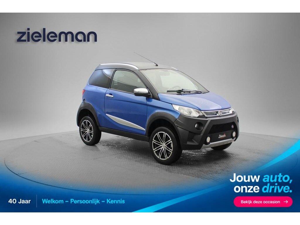 AIXAM Crossover Premium - 2019 - 6.704 Km - Leer, PDC, Lichtmetalen Velgen